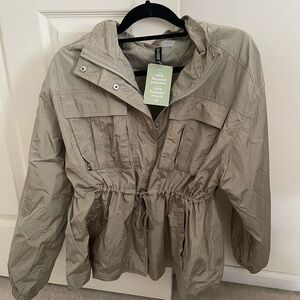 NWT H&M Women's Beige Jacket Sz M